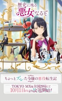 Rekishi ni Nokoru Akujo ni Naru zo Sub Indo
